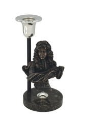 LOUIS XIV BÜSTLÜ MERMER MUMLUK