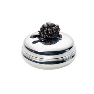 Kaplumbağa Figürlü Gümüş Mum (M)